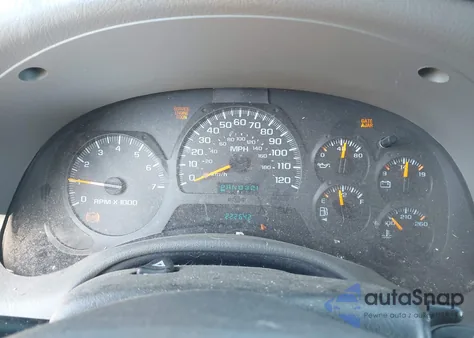 2004 Chevrolet Trailblazer Ext Ls из США, поврежденный, VIN 1GNET16S746118830